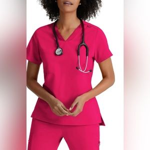 Barco One 4-Pocket V-Neck Medical Scrub top